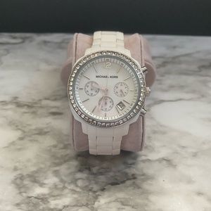 Michael Kors White Watch